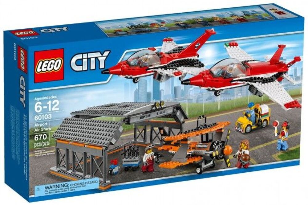 Lego Le spectacle a&eacute;rien 60103 Jeux / jouets