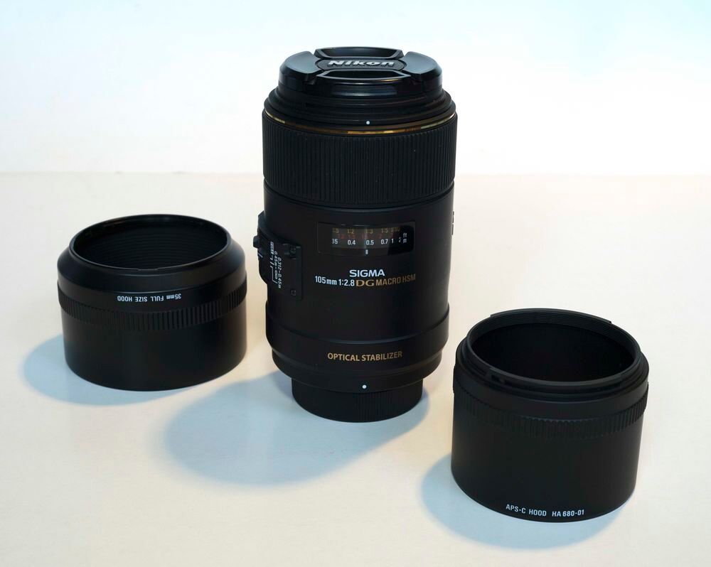 SIGMA MACRO 105mm F2.8 EX DG OS HS Photos/Video/TV