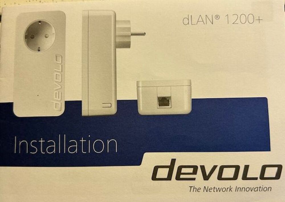 KIT CPL DEVOLO 1200 Mbits ( neufs / : double emploi ) Matériel informatique