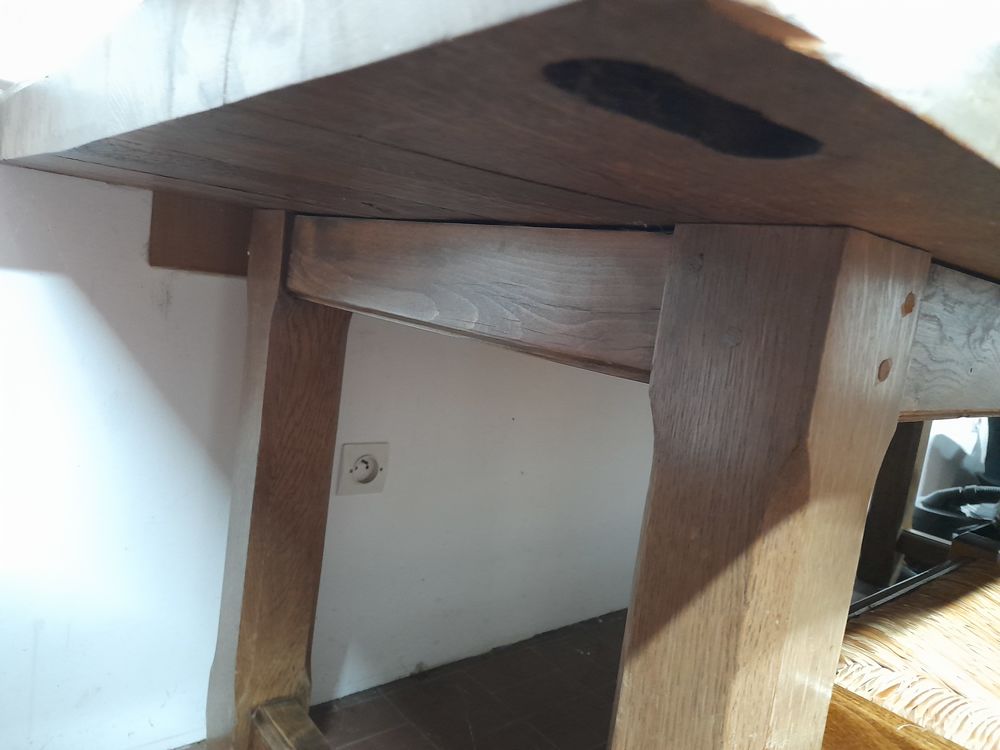 GRANDE TABLE en CHENE 10 PERSONNES Meubles