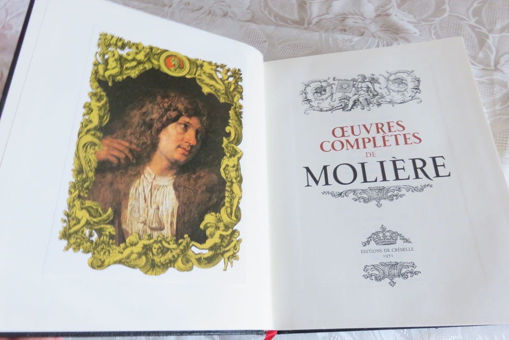 MOLIERE - OEUVRES COMPLETES DEUX VOLUMES Livres et BD