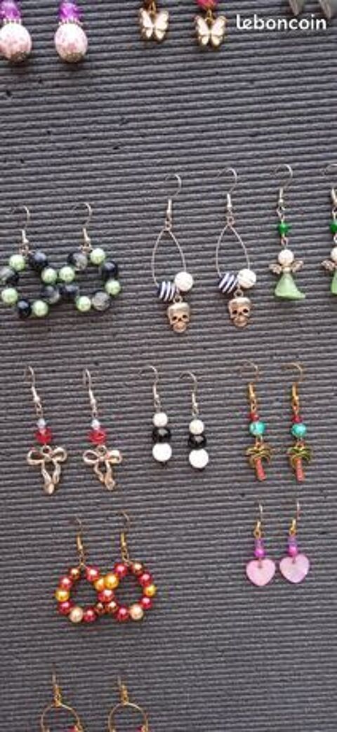 Boucle oreille cration unique 10 Pouzols (34)