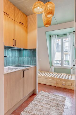  Appartement à vendre 1 pièce 9 m² Paris