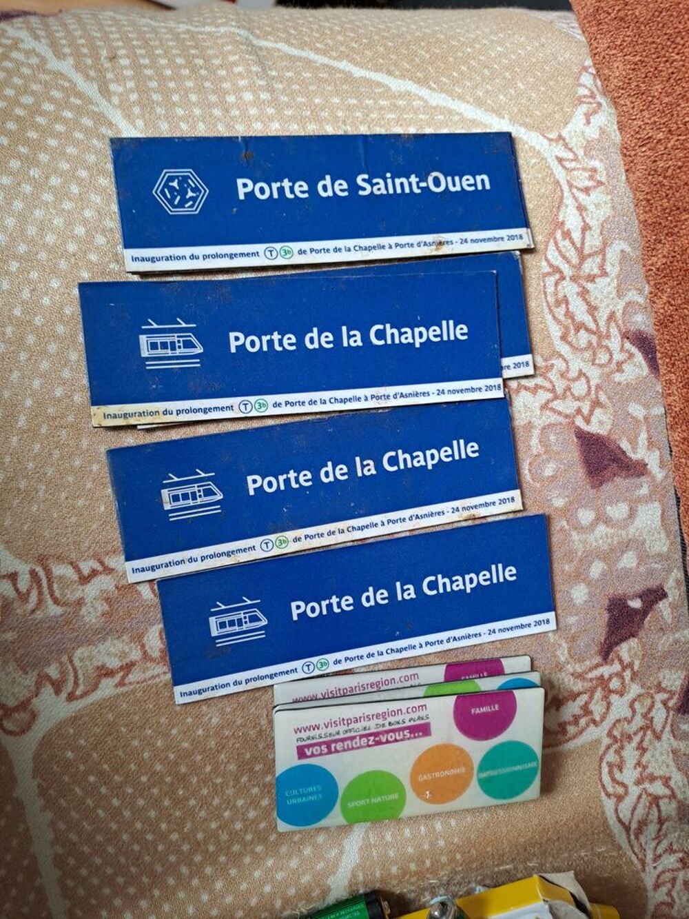 Lot de magnet magnet Paris Décoration