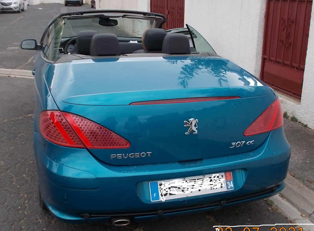 307 CC 1.6e 16V 110ch Sport 2006 occasion 34350 Valras-Plage
