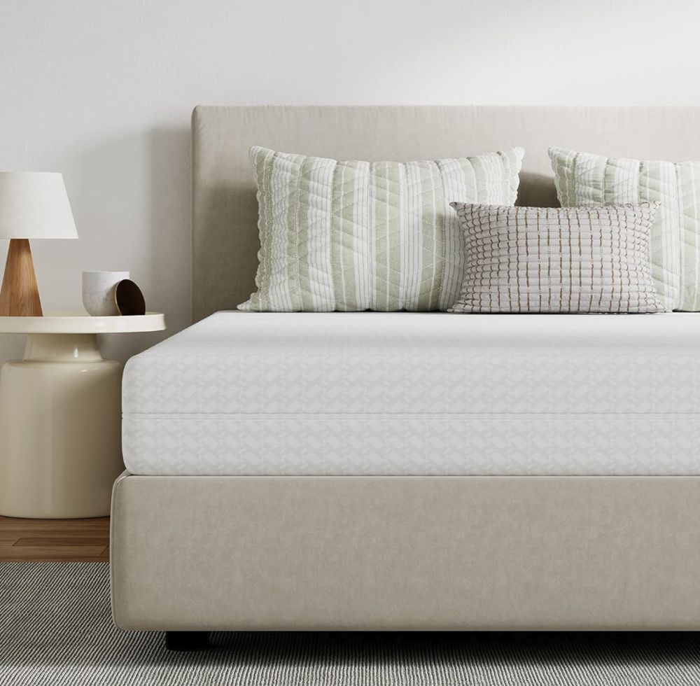 Matelas Novilla en Mousse 140x200X16 cm avec housse Meubles