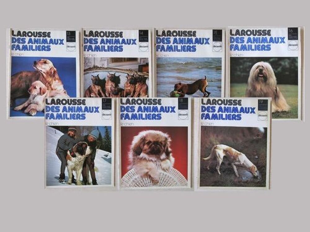 Larousse des animaux familiers n&deg;1 &agrave; n&deg;19 Livres et BD