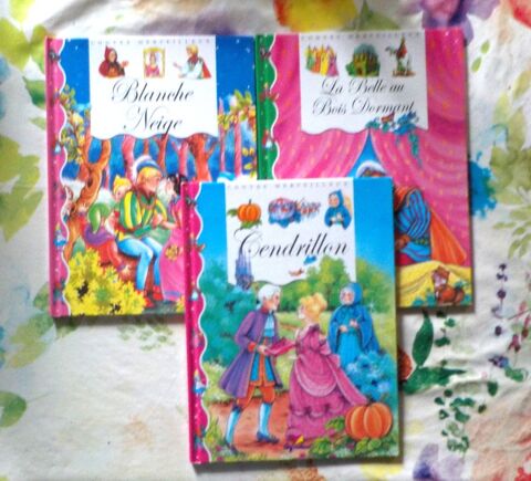 3 CONTES MERVEILLEUX BLANCHE-NEIGE CENDRILLON LA BELLE AU BO Bubry (56)