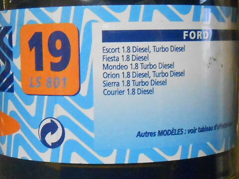 FILTRE A HUILE PERFLUX LS 801 (62) 6 Vend�me (41)