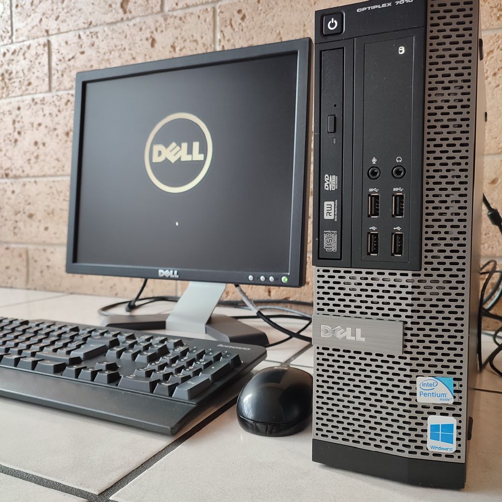 Petit Ordinateur Dell complet Ecran+Clavier+Souri Windows 11 Matériel informatique