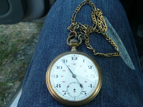 Montre gousset plaqué Or Ancre Genève 85 Bordeaux (33)