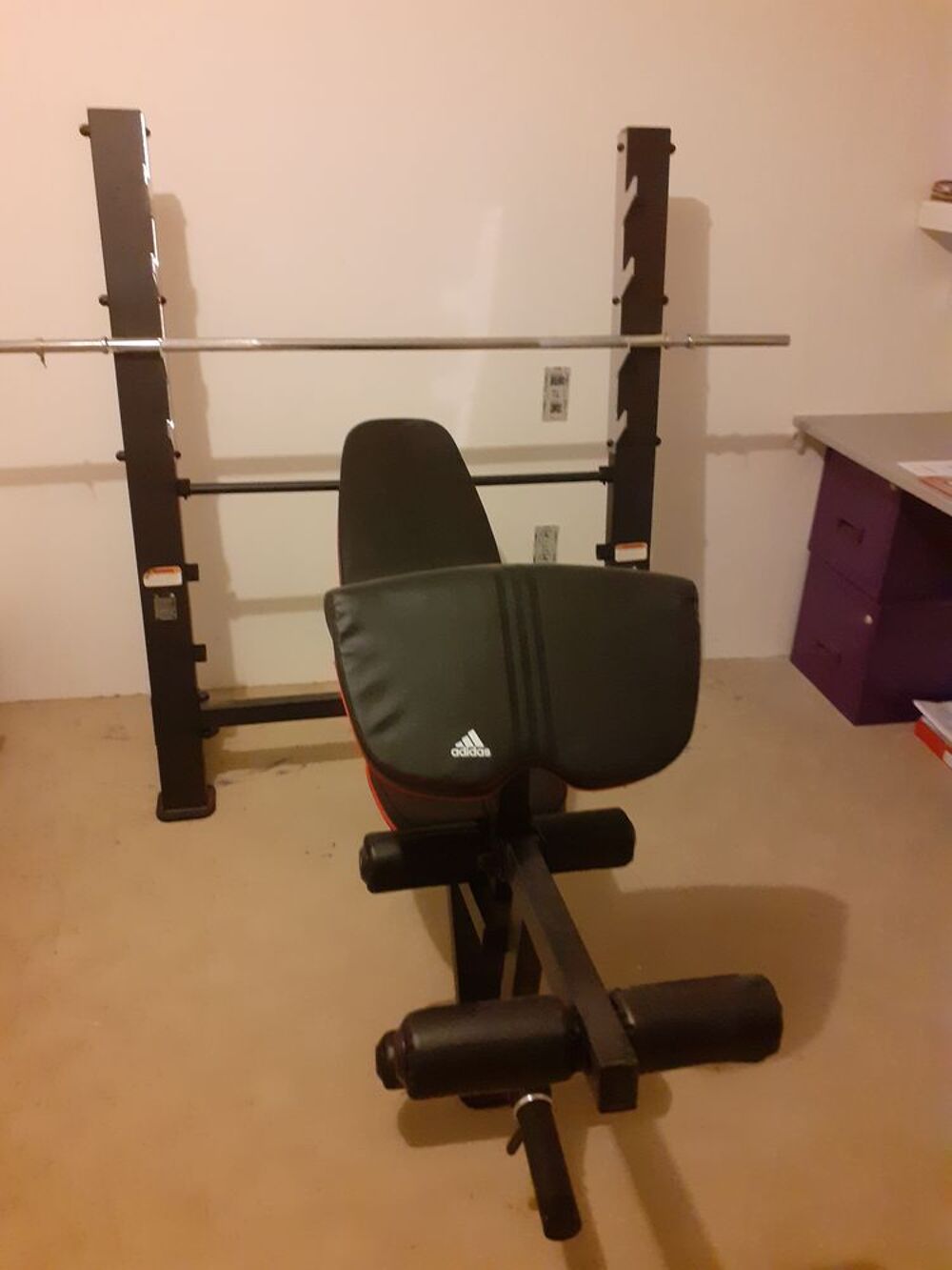 Banc de musculation adidas power Sports