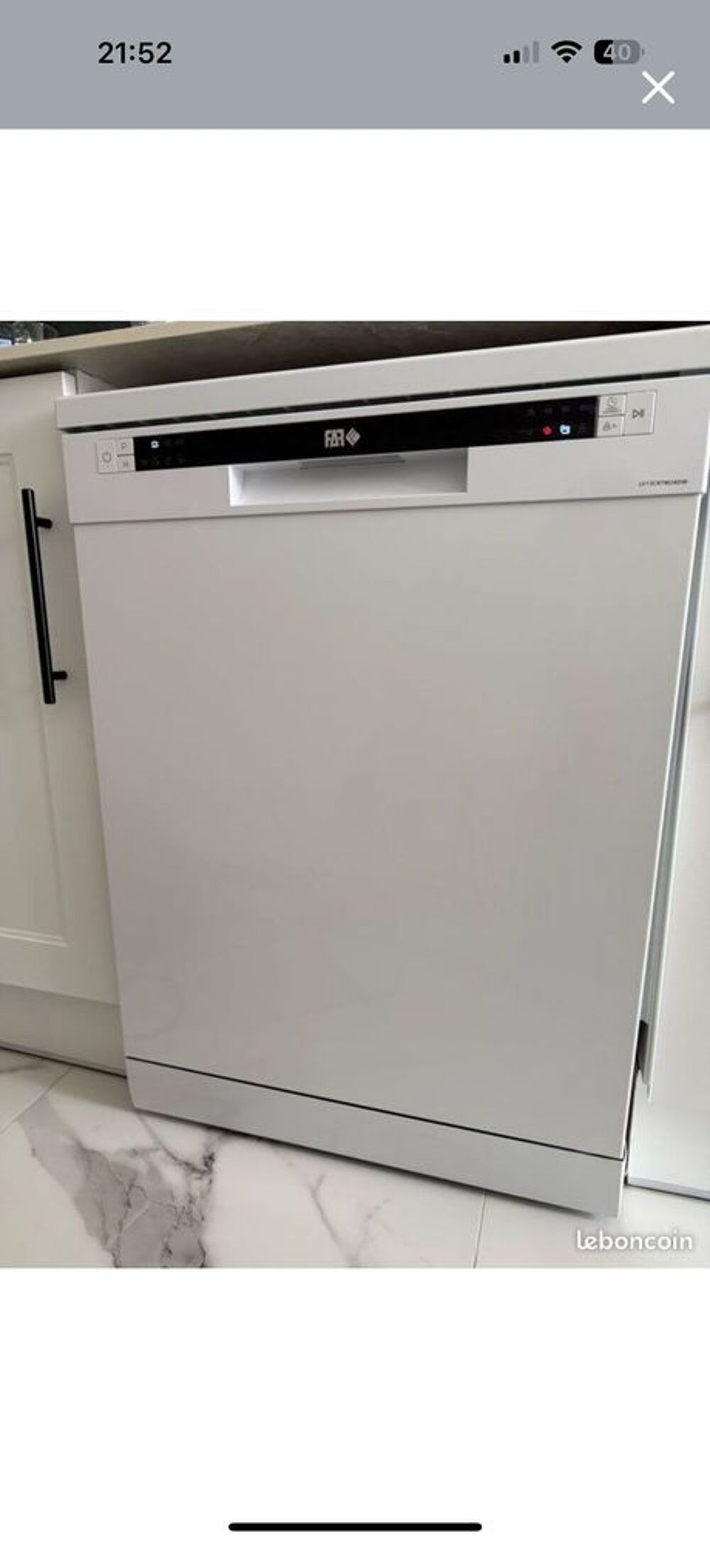 ce bien suite &agrave; un d&eacute;m&eacute;nagement Electroménager