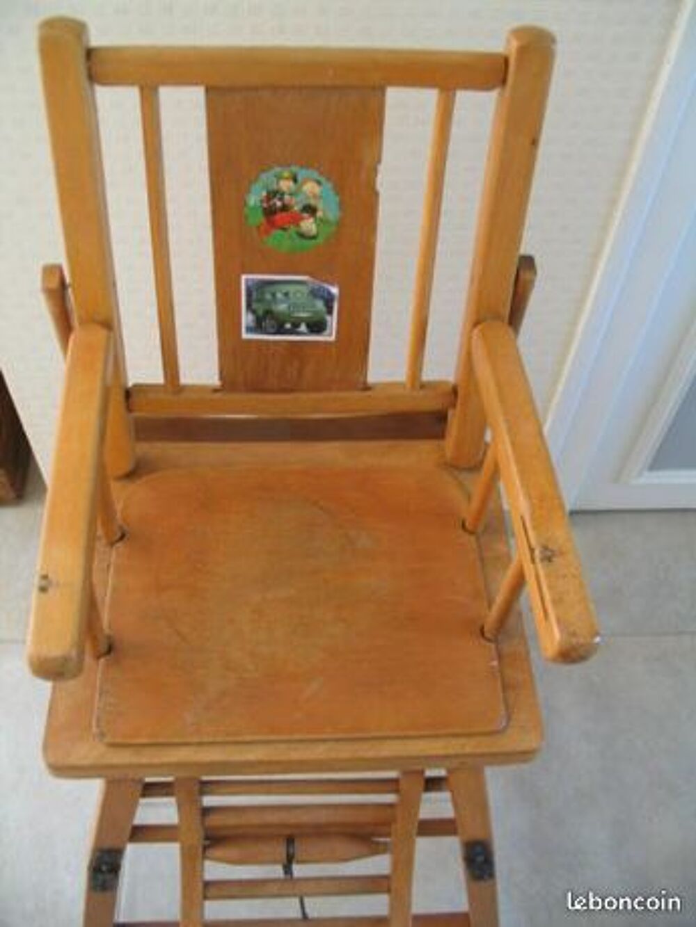 CHAISE b&eacute;b&eacute; en HETRE Mobilier enfants