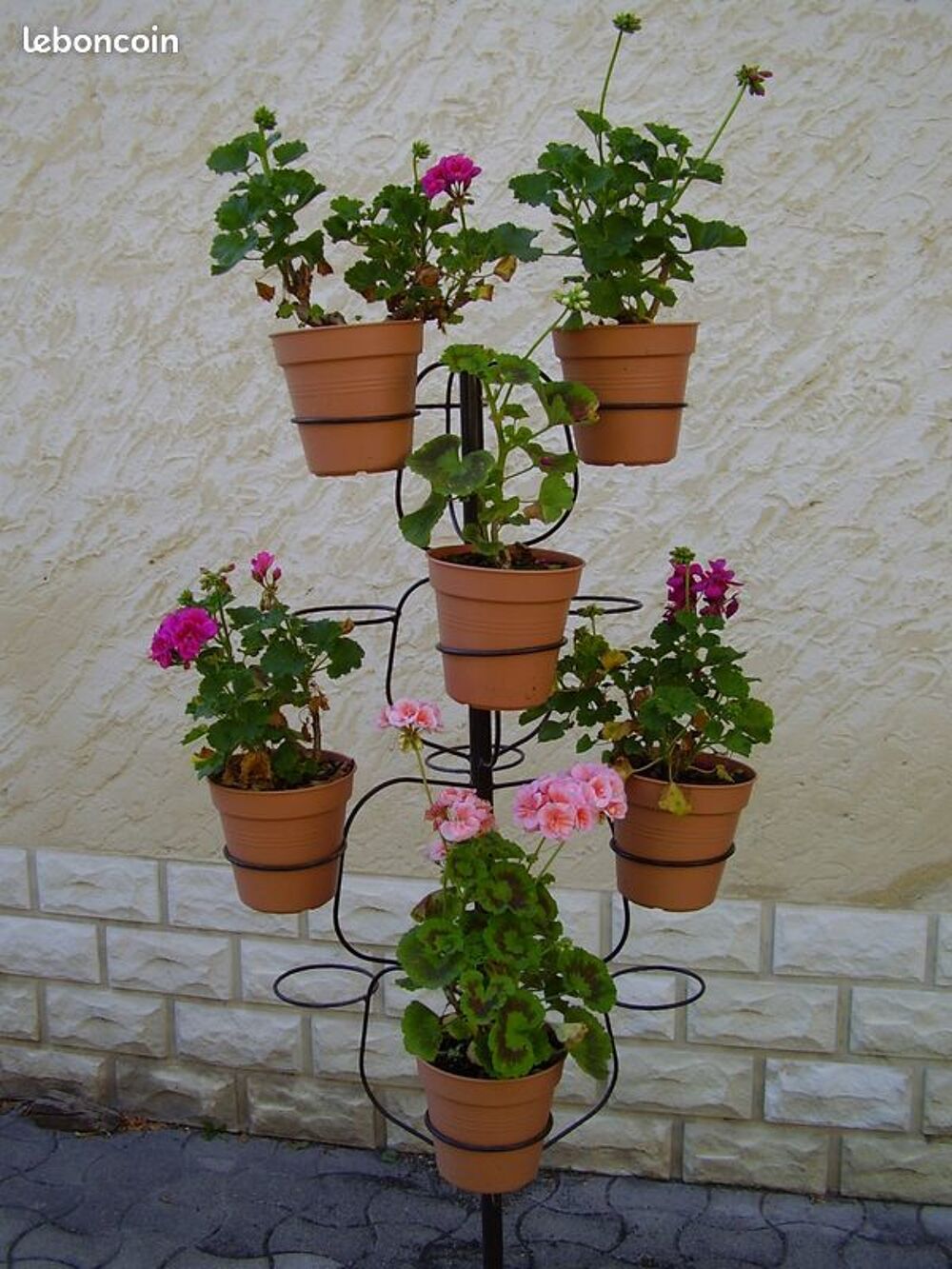 Pr&eacute;sentoir porte fleurs Jardin