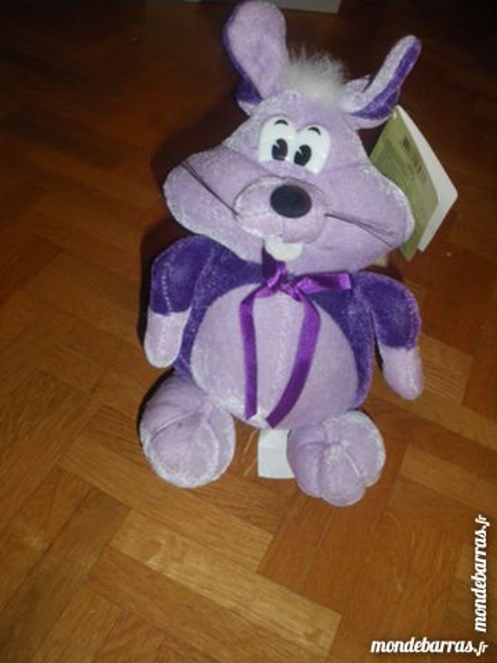 Peluche souris violette (74) Jeux / jouets