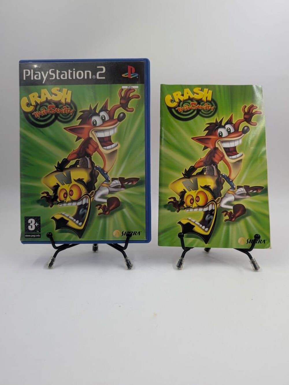 Jeu Playstation 2 Crash Twinsanity en boite, complet Consoles et jeux vidéos