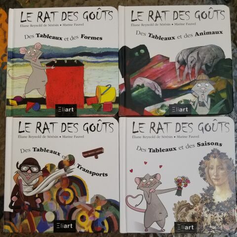 Lot livres Le Rat des Go�ts Eliart 12 Toulouse (31)