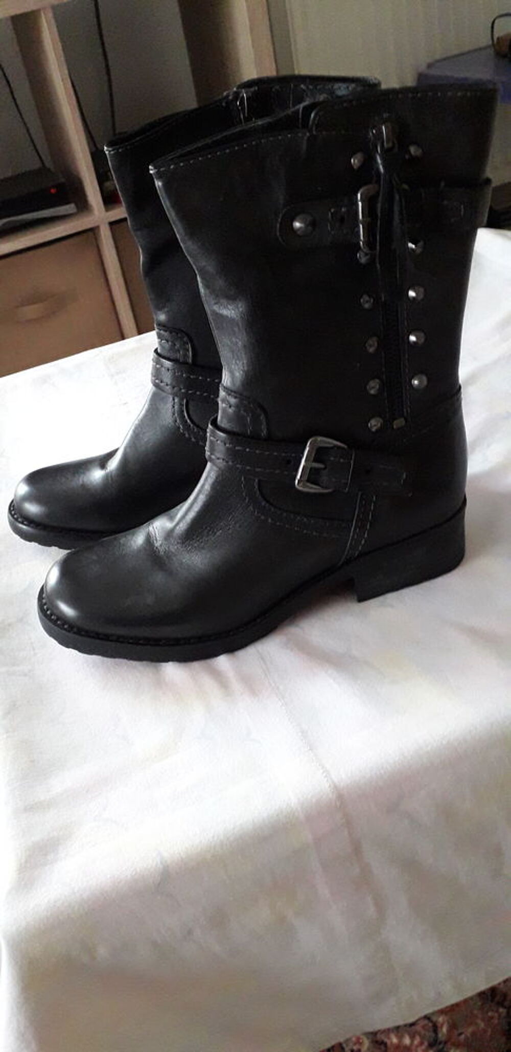 Boots en cuir Chaussures