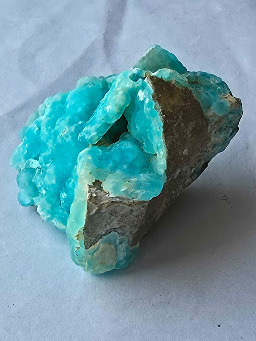 Sp&eacute;cimen Rare H&eacute;mimorphite du Congo-Cristaux Naturels 4,4 cm 