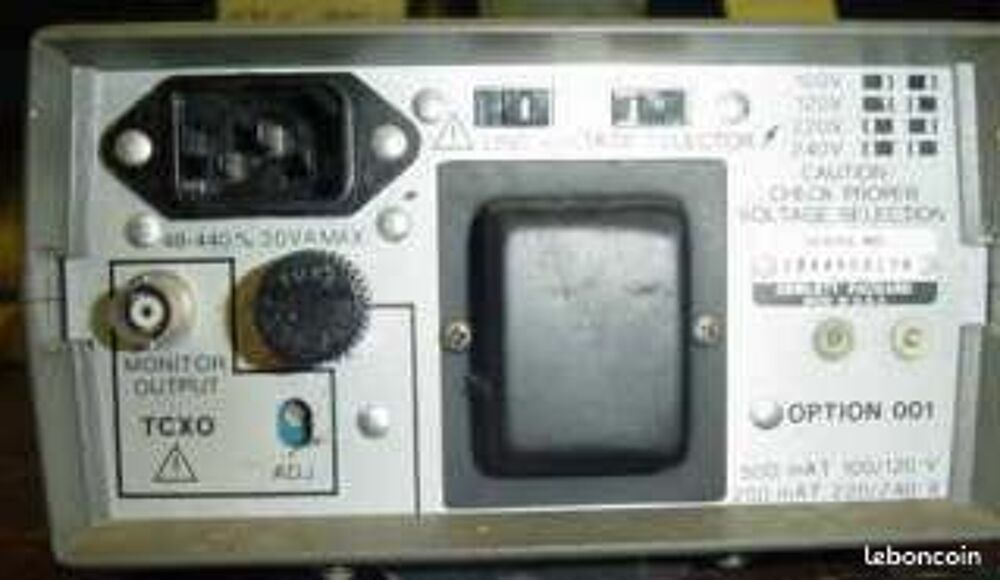 Fr&eacute;quencem&egrave;tre PROFESSIONNEL HP5382A Bricolage