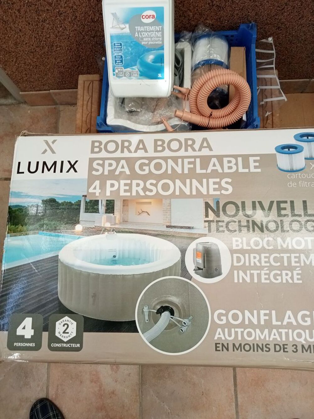 Spa gonflable LUMIX Jardin