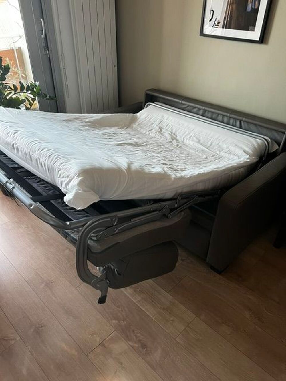 Canap&eacute; cuir convertible Meubles