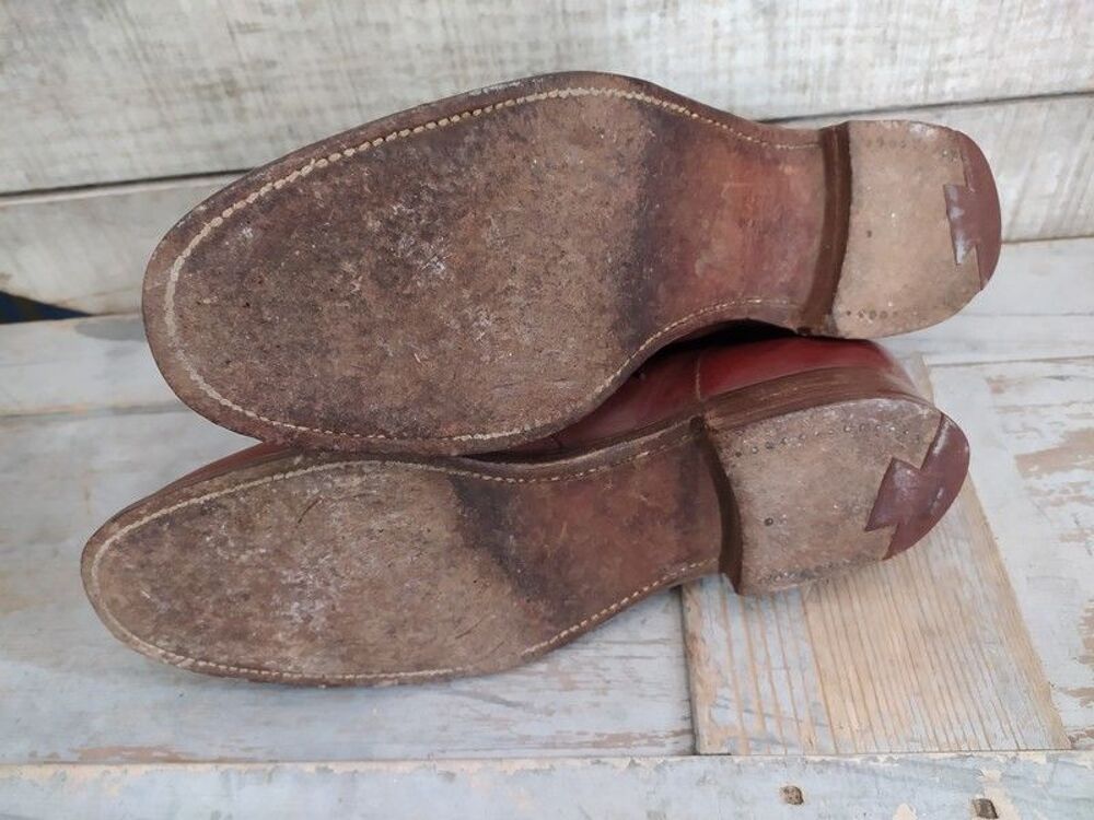 Chaussures Luxe Lacets Cuir Manfield T41/42
Chaussures