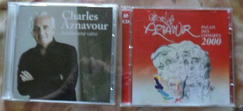 Lot de 2 CD de Charles AZNAVOUR 20 Montreuil (93)