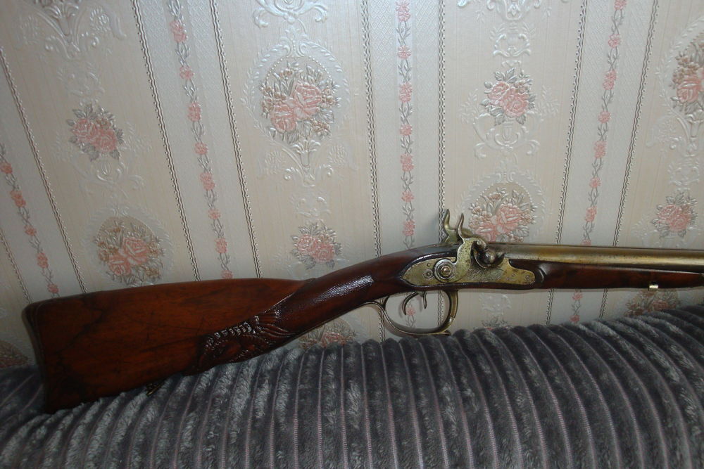 fusil poudre noir. 