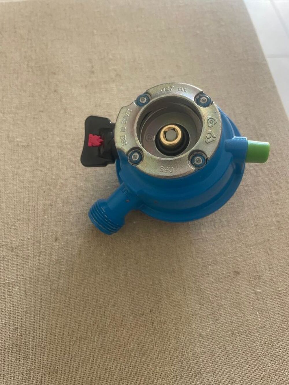 D&eacute;tendeur d'origine Butagaz &agrave; clip pour Viseo ou cube butane Bricolage