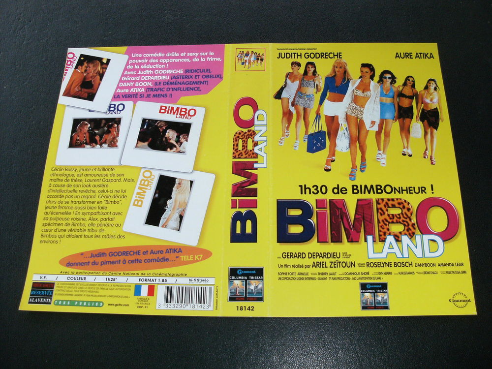 Film : " Bimboland " DVD et blu-ray