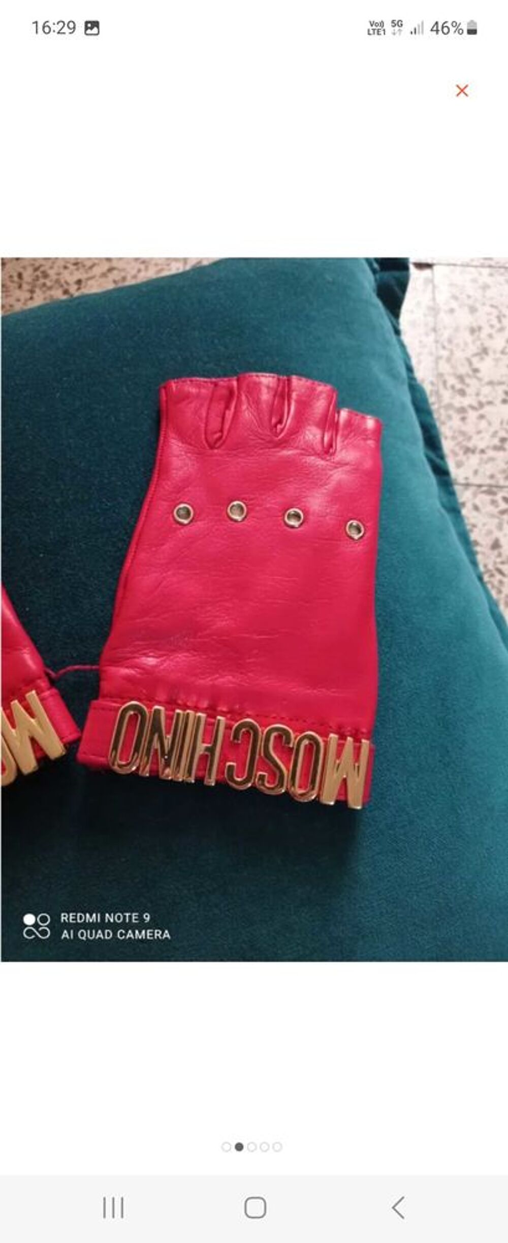 gants cuir Maroquinerie