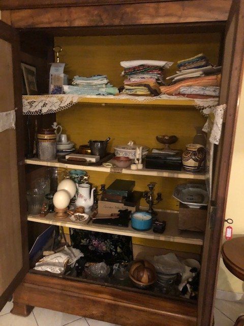 ARMOIRE NOYER 3 ETAGERES 40 Pont-l'Abb (29)