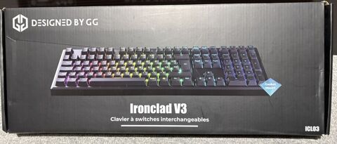 Clavier Ironclad V3 Noir Azerty 110 Chanteloup (35)