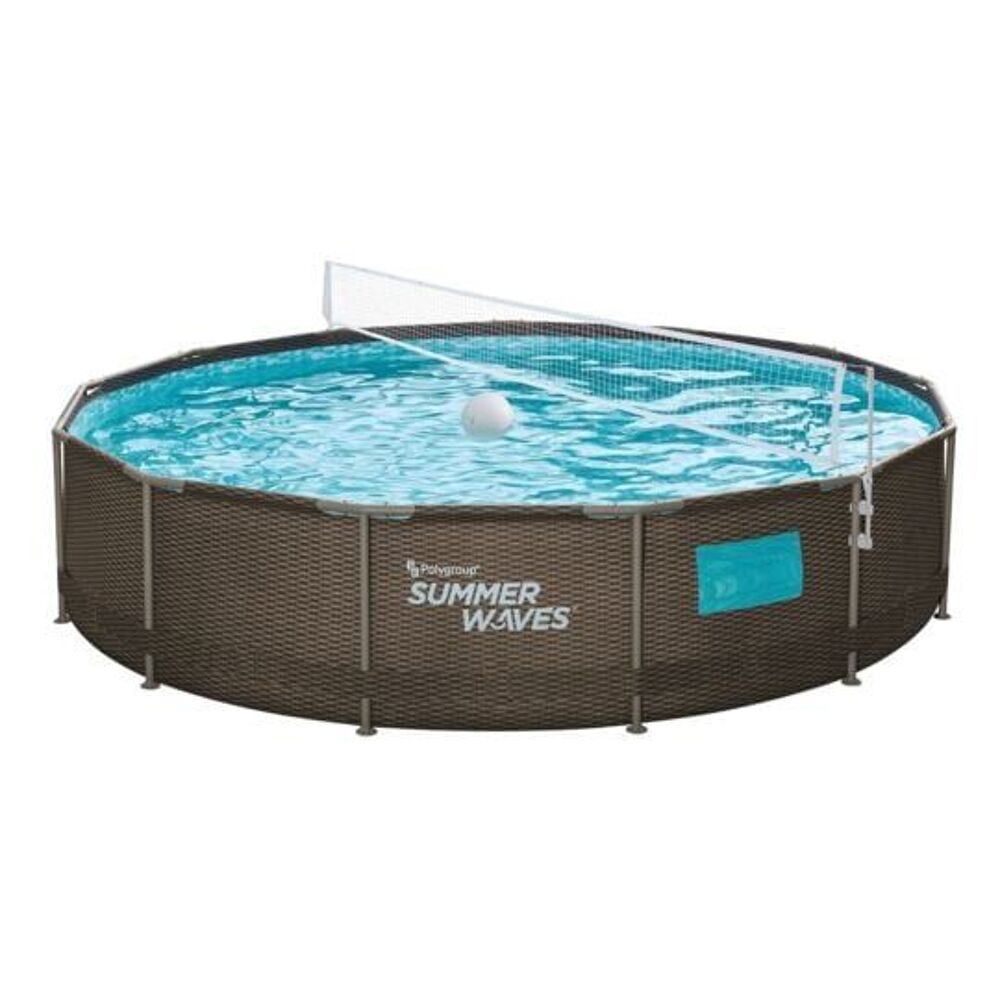 Bonjour
piscine Summer Waves 3.96 mX 84cm Jardin