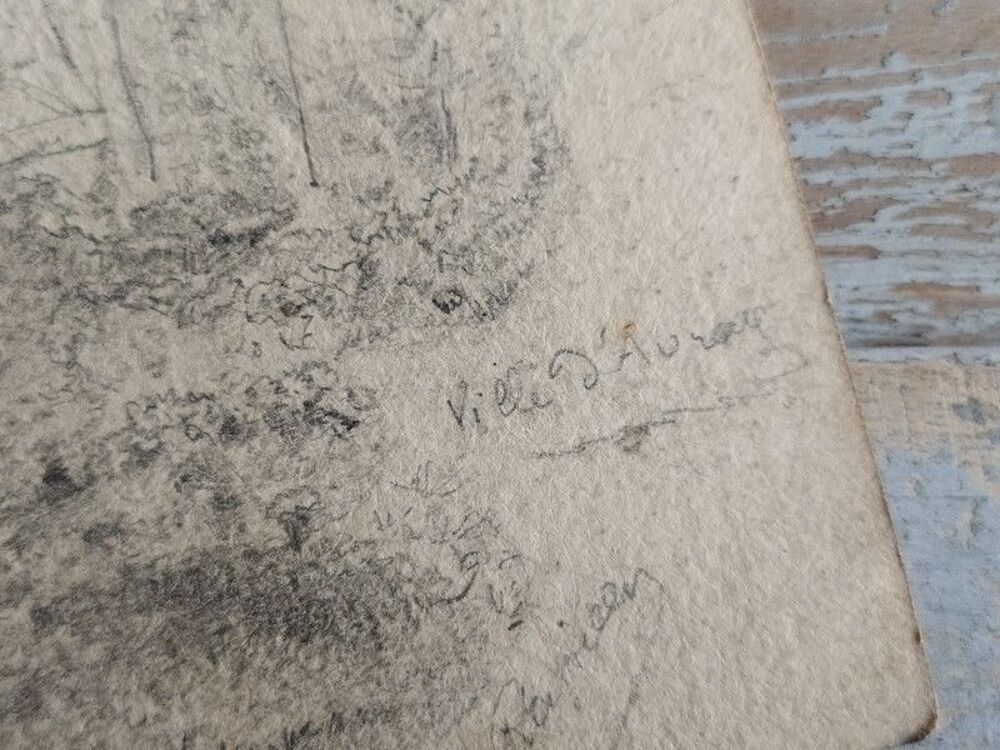 Dessin ou Estampe Ville d'Auray Sign&eacute; Rapilly Napol&eacute;on 1er 