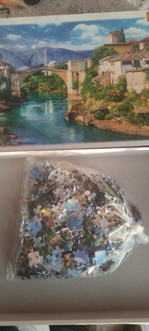  Puzzle 500 pices Vieux pont de Mostar 4 Perpignan (66)