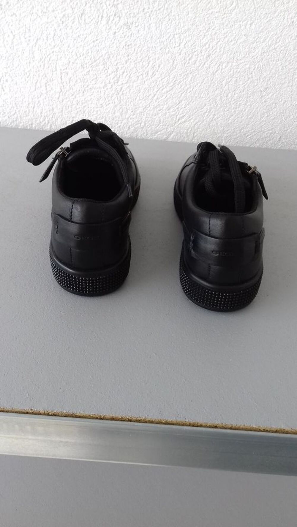  CHAUSSURES GEOX NOIRES CUIR Chaussures