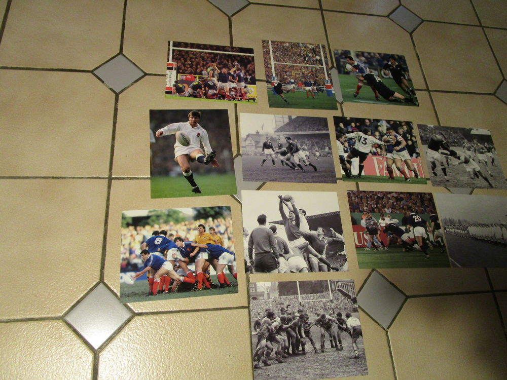 LOT CARTES RUGBY"FRANCE-NOUVELLE ZELANDE ANGLETERRE 