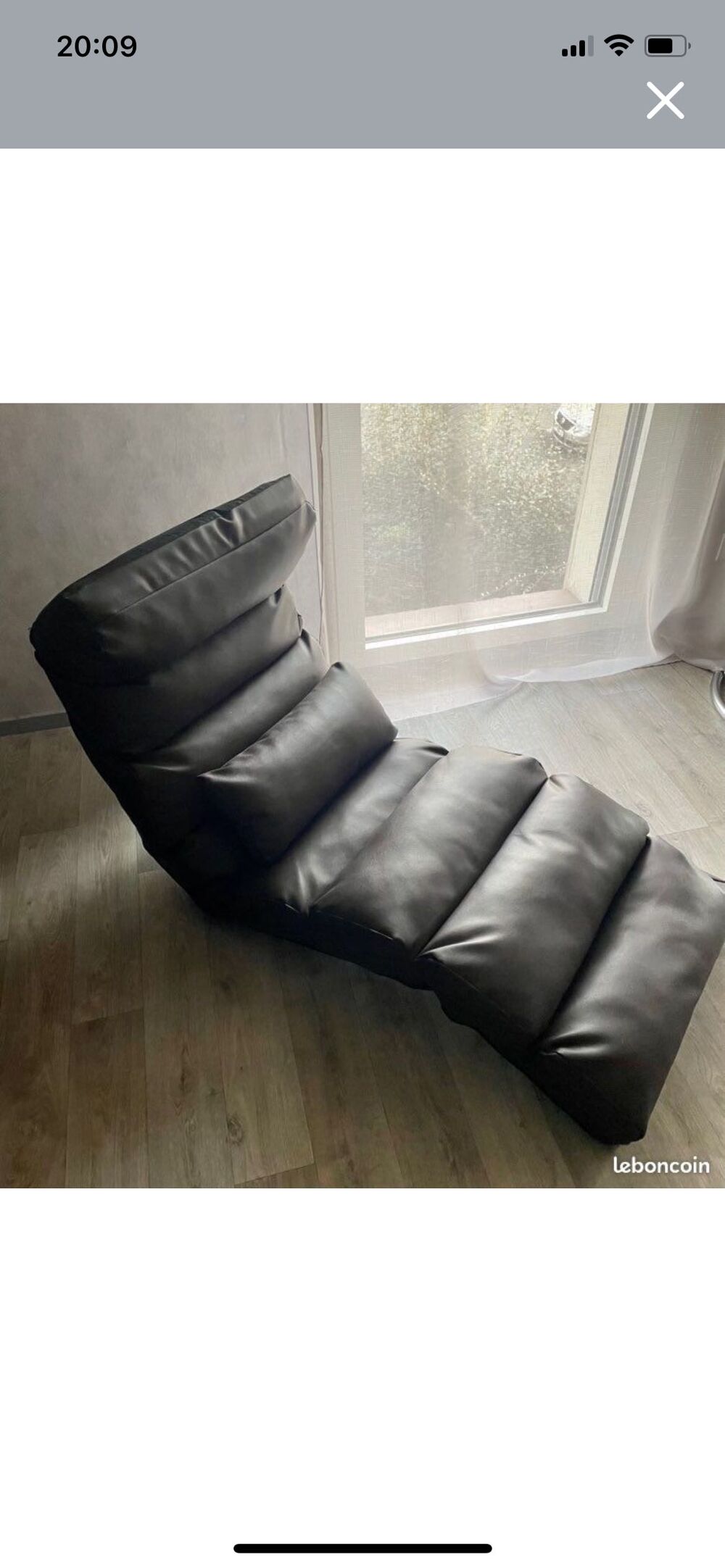 fauteuil amovible similicuir. Meubles