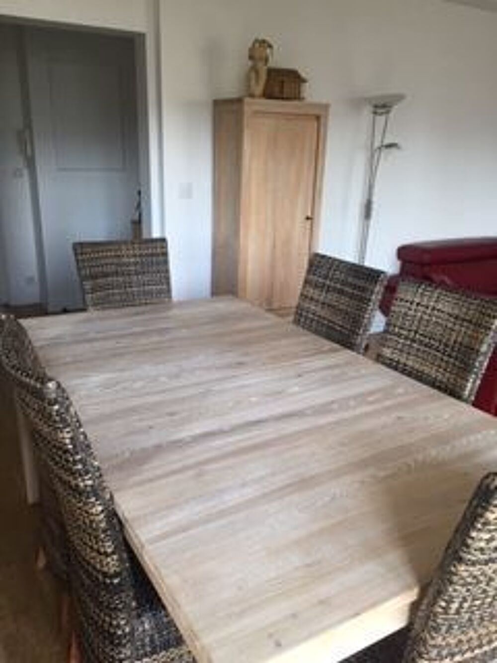 Table de salle &agrave; manger H et H en orme massif Meubles
