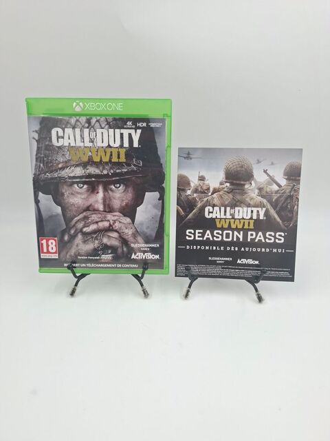 Jeu Xbox One Call of Duty WWII en boite, complet  2 Vulbens (74)