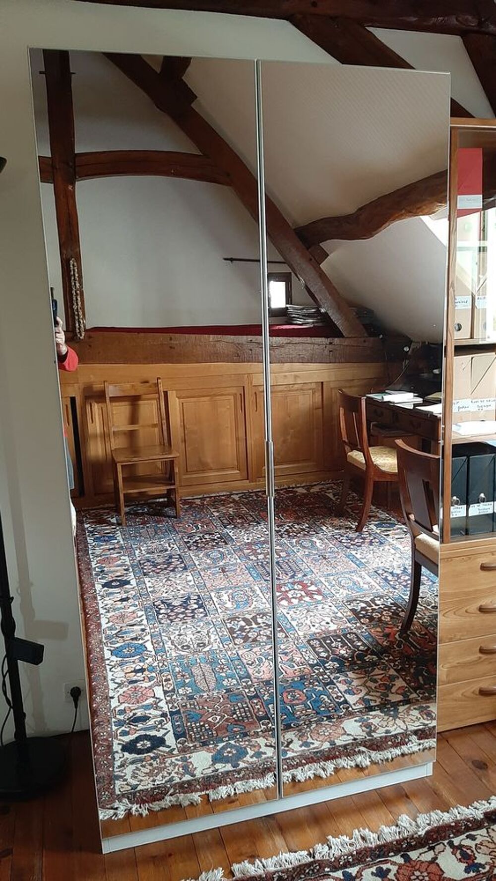 Armoire penderie portes miroir Meubles
