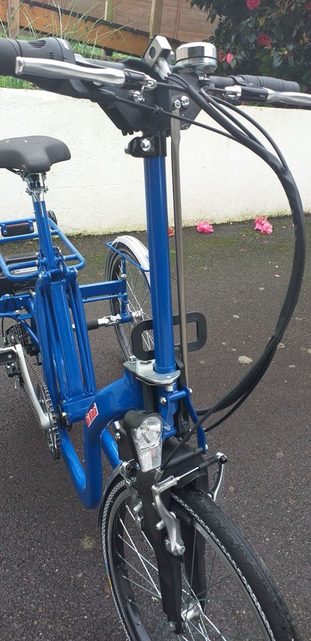 Tricycle adulte &eacute;lectrique pliant Sports