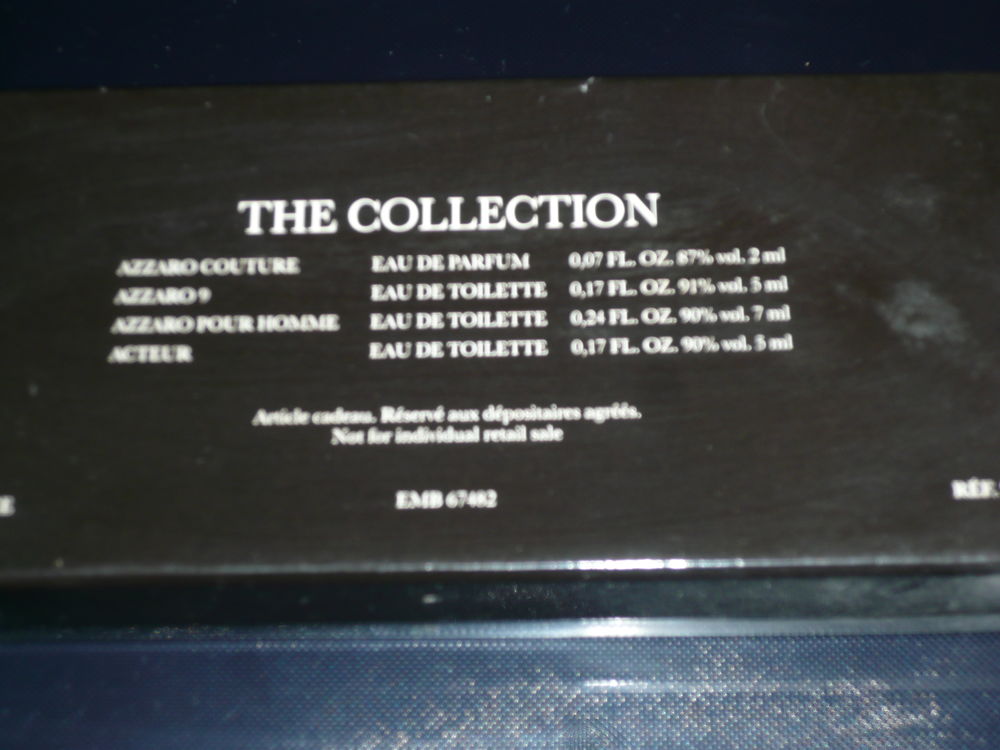 Miniatures Azzaro en coffret 