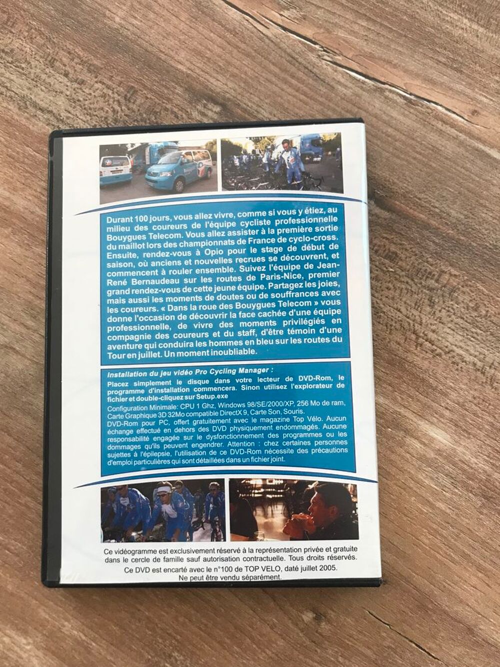 DVD " Dans la roue des bouygues t&eacute;l&eacute;com - 100 DVD et blu-ray