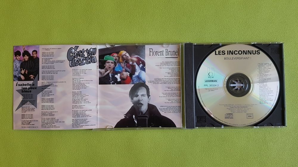 LES INCONNUS LE CD CD et vinyles