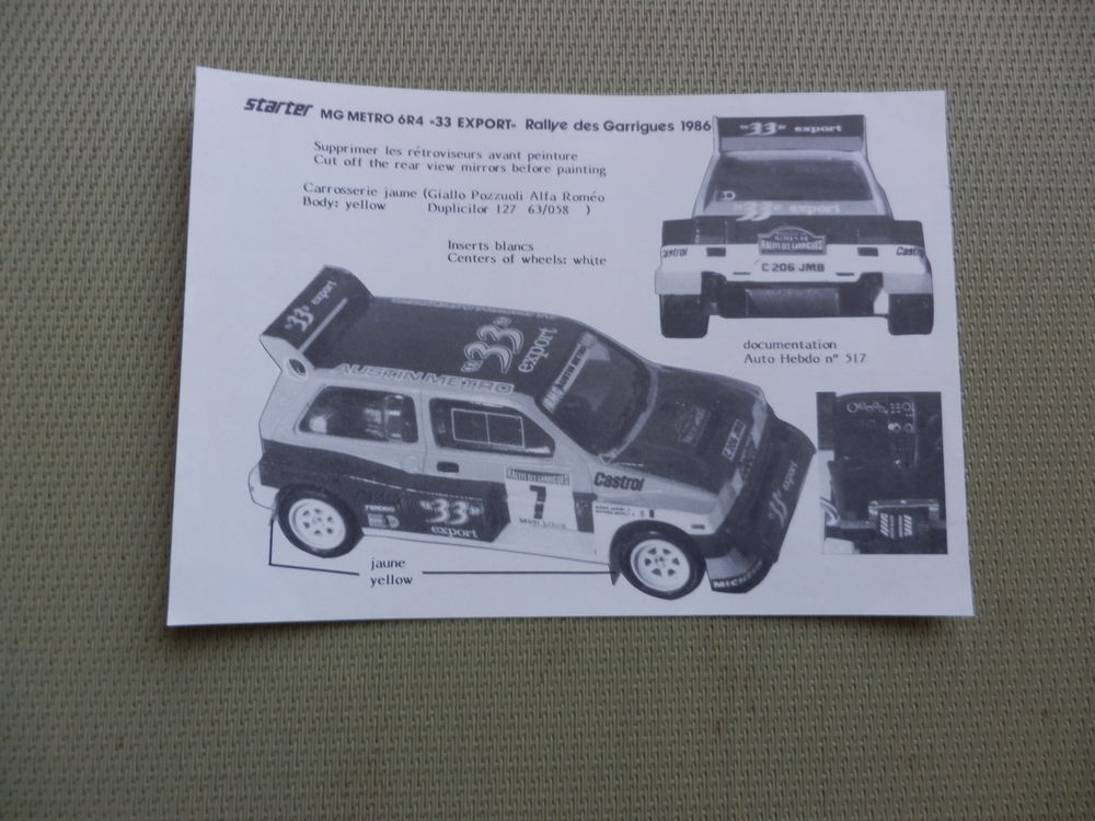 MG METRO 6R4 
