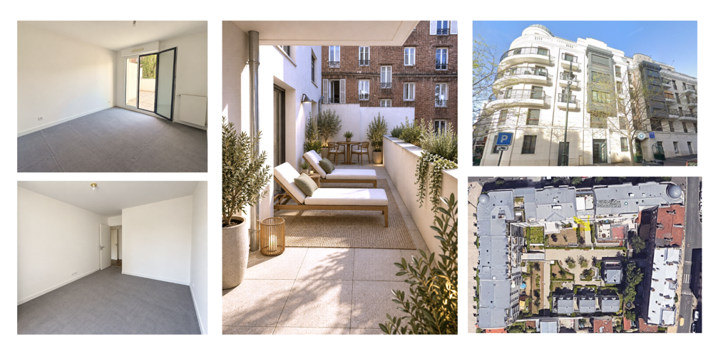 Vente Appartement Exceptionnel! 3 pièces + terrasse - Puteaux République Puteaux